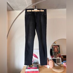 Frame Denim "Le High Skinny" Sz 28 x 27" inseam Charcoal / Black Skinny Jeans